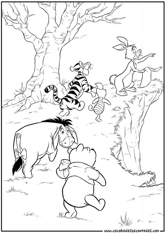 Disegno da colorare: Winnie the Pooh (Film animati) #28719 - Pagine da Colorare Stampabili Gratuite