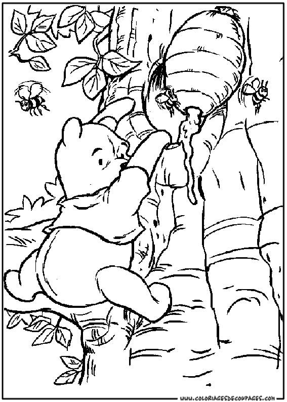 Disegno da colorare: Winnie the Pooh (Film animati) #28722 - Pagine da Colorare Stampabili Gratuite