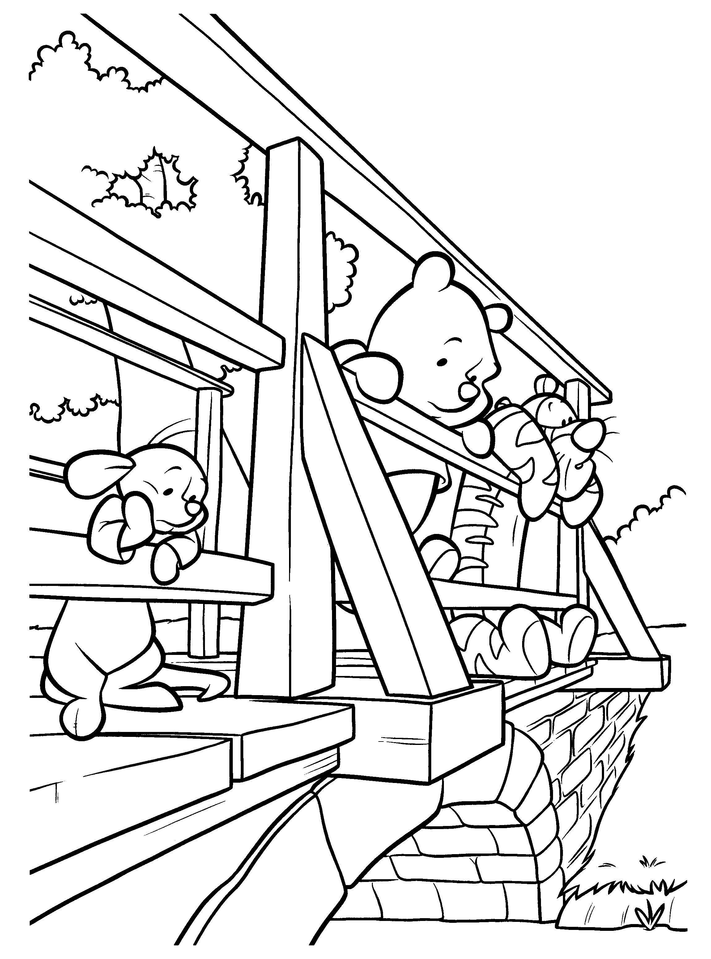 Disegno da colorare: Winnie the Pooh (Film animati) #28726 - Pagine da Colorare Stampabili Gratuite