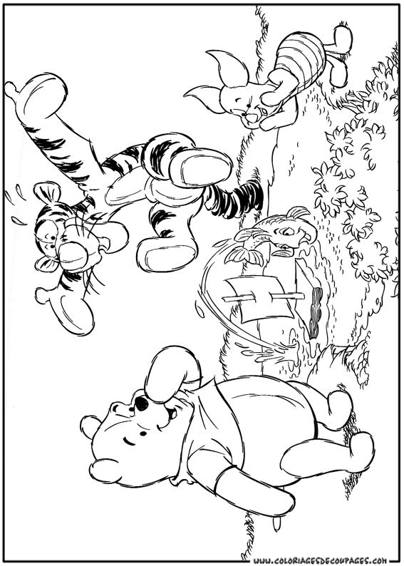 Disegno da colorare: Winnie the Pooh (Film animati) #28730 - Pagine da Colorare Stampabili Gratuite