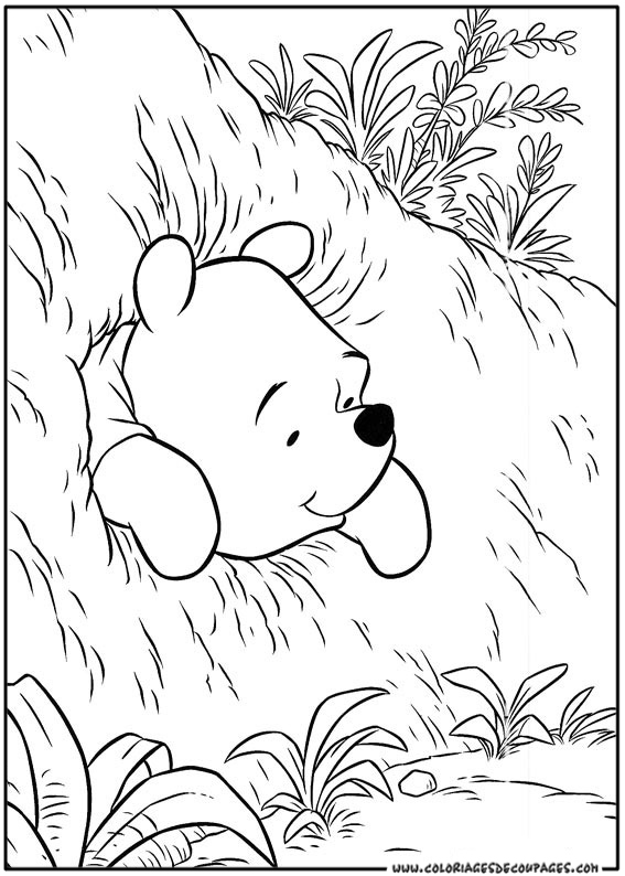 Disegno da colorare: Winnie the Pooh (Film animati) #28731 - Pagine da Colorare Stampabili Gratuite