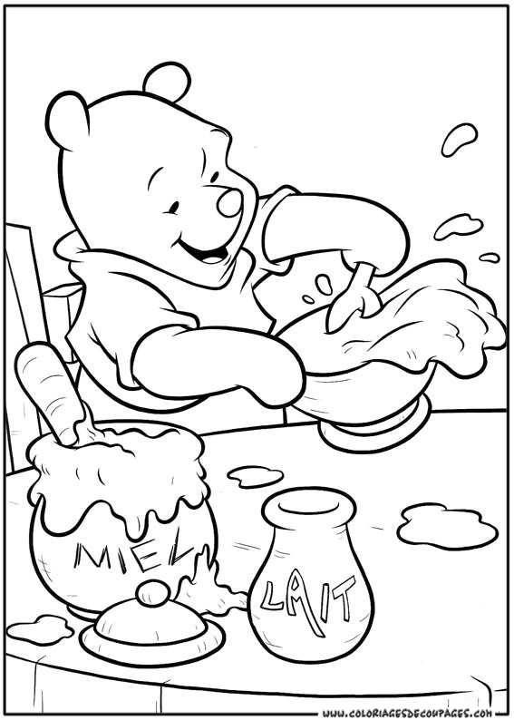 Disegno da colorare: Winnie the Pooh (Film animati) #28733 - Pagine da Colorare Stampabili Gratuite