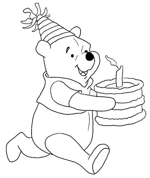 Disegno da colorare: Winnie the Pooh (Film animati) #28734 - Pagine da Colorare Stampabili Gratuite