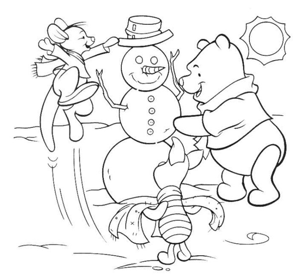 Disegno da colorare: Winnie the Pooh (Film animati) #28739 - Pagine da Colorare Stampabili Gratuite