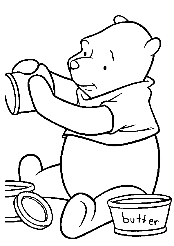 Disegno da colorare: Winnie the Pooh (Film animati) #28748 - Pagine da Colorare Stampabili Gratuite