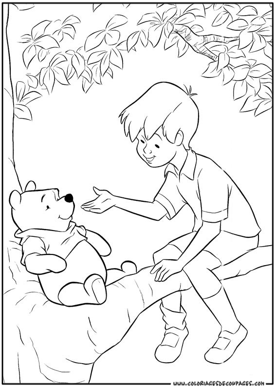 Disegno da colorare: Winnie the Pooh (Film animati) #28762 - Pagine da Colorare Stampabili Gratuite