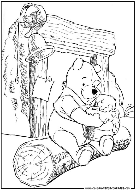 Disegno da colorare: Winnie the Pooh (Film animati) #28774 - Pagine da Colorare Stampabili Gratuite