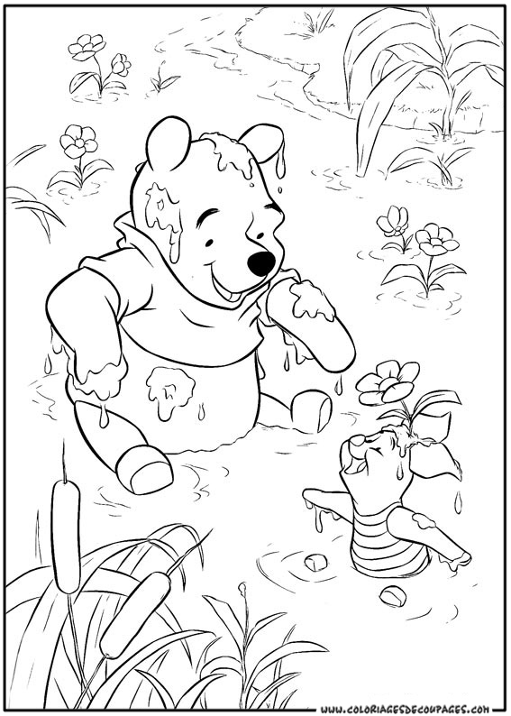 Disegno da colorare: Winnie the Pooh (Film animati) #28775 - Pagine da Colorare Stampabili Gratuite