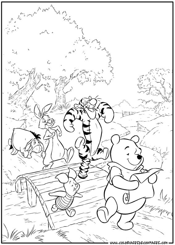 Disegno da colorare: Winnie the Pooh (Film animati) #28793 - Pagine da Colorare Stampabili Gratuite