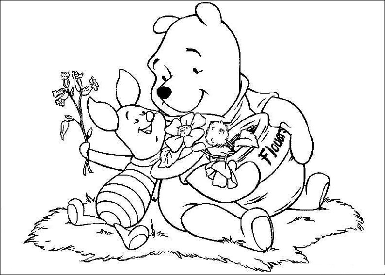 Disegno da colorare: Winnie the Pooh (Film animati) #28797 - Pagine da Colorare Stampabili Gratuite