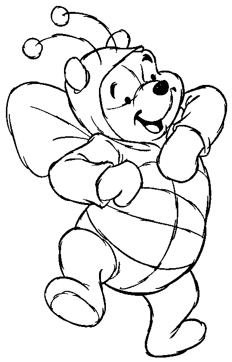 Disegno da colorare: Winnie the Pooh (Film animati) #28806 - Pagine da Colorare Stampabili Gratuite