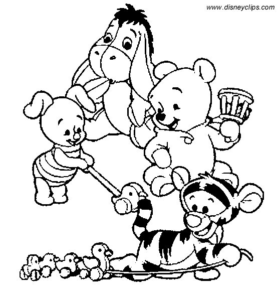 Disegno da colorare: Winnie the Pooh (Film animati) #28821 - Pagine da Colorare Stampabili Gratuite