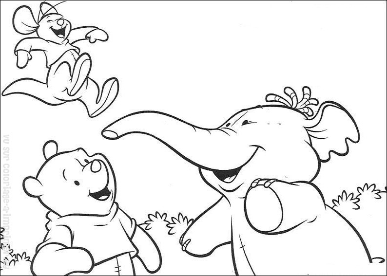 Disegno da colorare: Winnie the Pooh (Film animati) #28833 - Pagine da Colorare Stampabili Gratuite
