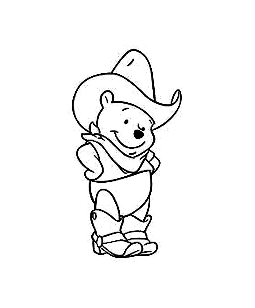 Disegno da colorare: Winnie the Pooh (Film animati) #28840 - Pagine da Colorare Stampabili Gratuite