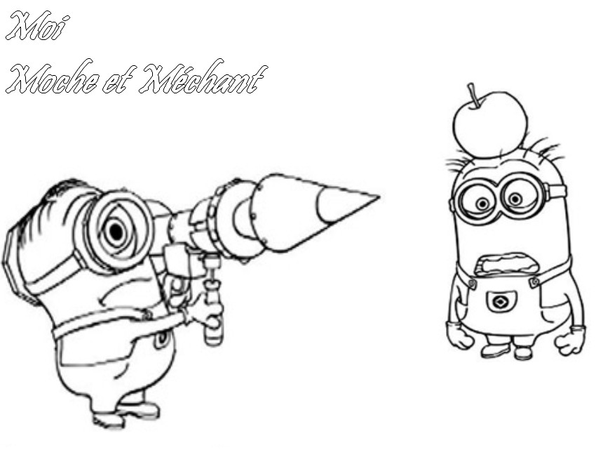 Disegno da colorare: Minions (Film di Animazione) #72190 - Pagine da Colorare Stampabili Gratuite