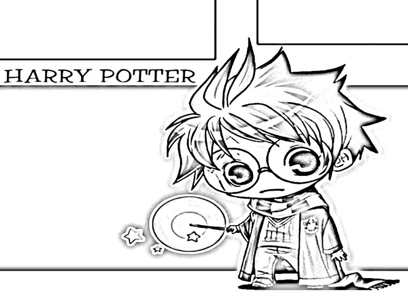 Disegno da colorare: Harry Potter (Film) #69663 - Pagine da Colorare Stampabili Gratuite