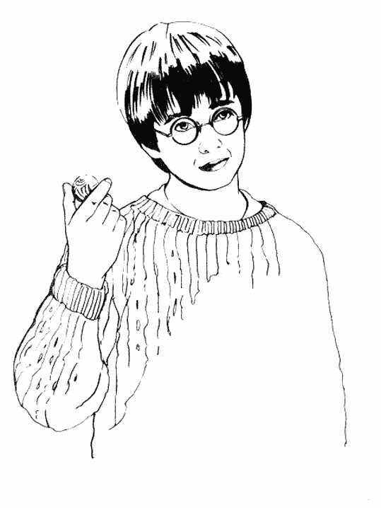 Disegno da colorare: Harry Potter (Film) #69761 - Pagine da Colorare Stampabili Gratuite