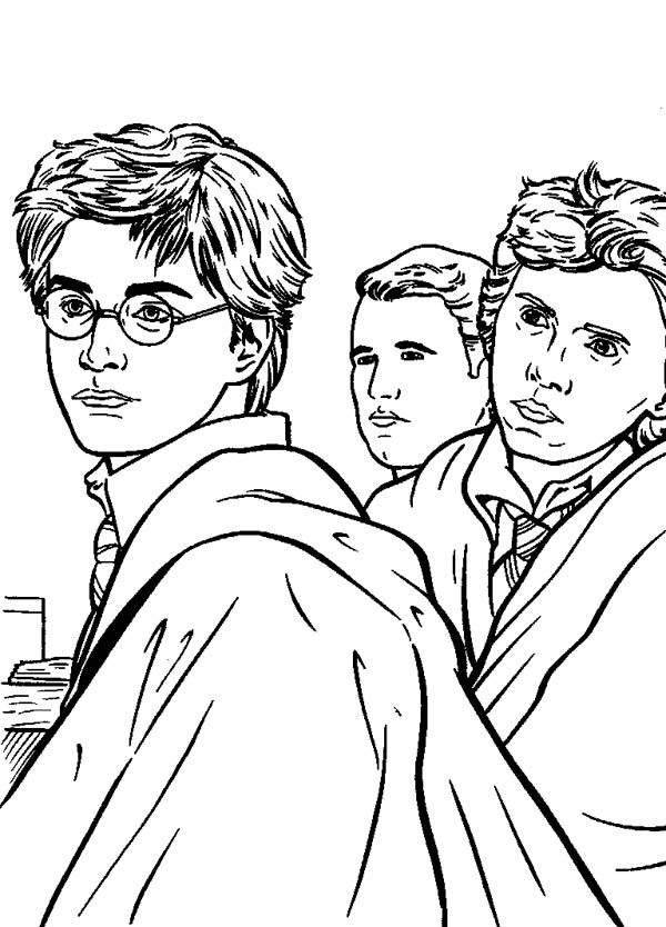 Disegno da colorare: Harry Potter (Film) #69840 - Pagine da Colorare Stampabili Gratuite