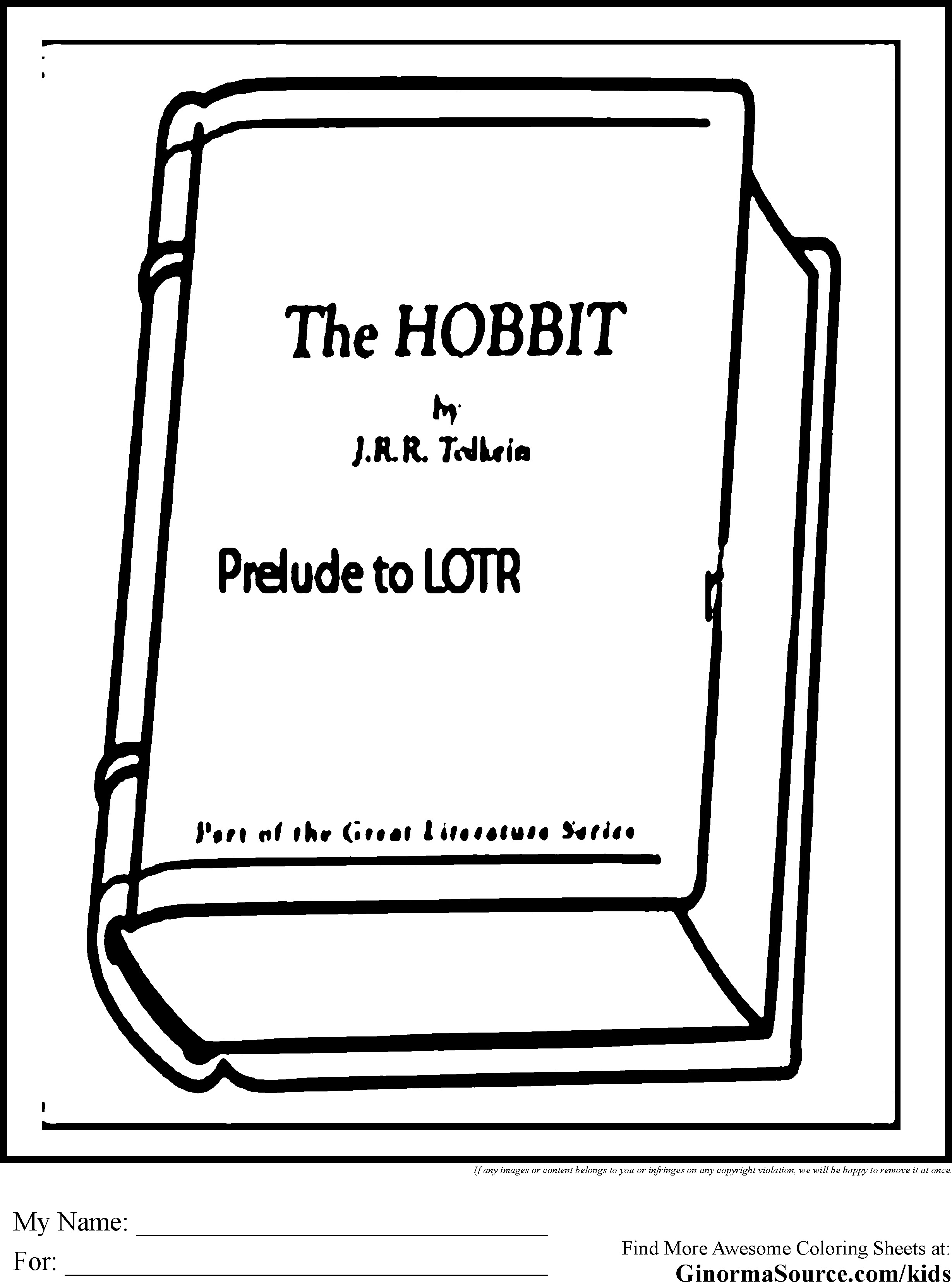 Disegno da colorare: Hobbit (Film) #70999 - Pagine da Colorare Stampabili Gratuite