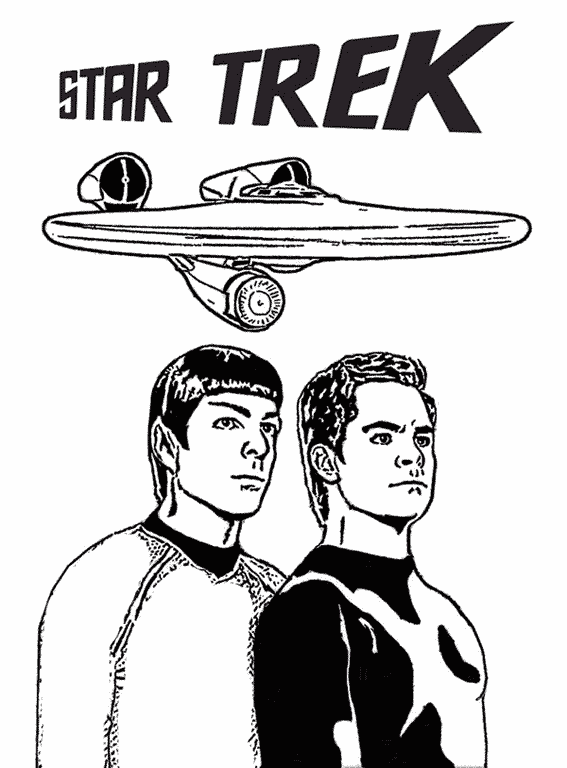 Disegno da colorare: star Trek (Film) #70150 - Pagine da Colorare Stampabili Gratuite