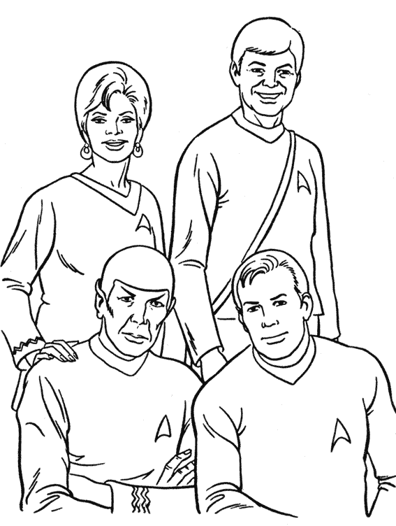 Disegno da colorare: star Trek (Film) #70165 - Pagine da Colorare Stampabili Gratuite