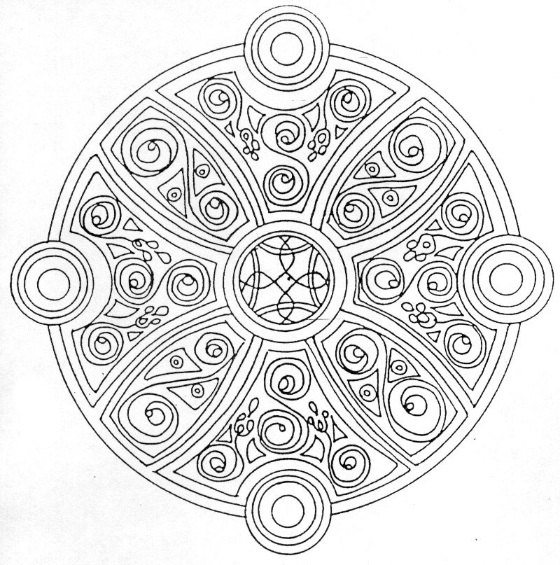 Disegno da colorare: Mandala (Mandala) #22887 - Pagine da Colorare Stampabili Gratuite