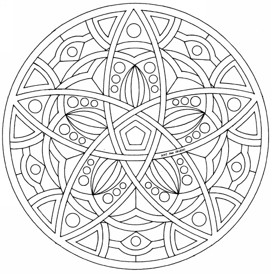 Disegno da colorare: Mandala (Mandala) #22911 - Pagine da Colorare Stampabili Gratuite