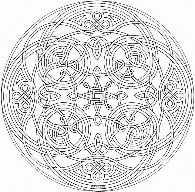 Disegno da colorare: Mandala (Mandala) #22929 - Pagine da Colorare Stampabili Gratuite