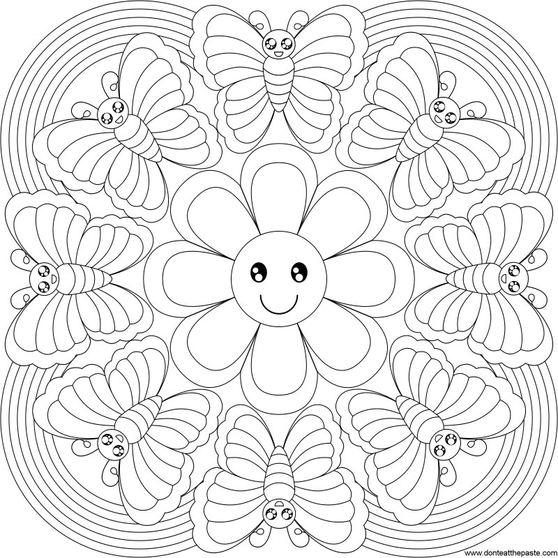 Disegno da colorare: Mandala (Mandala) #22959 - Pagine da Colorare Stampabili Gratuite