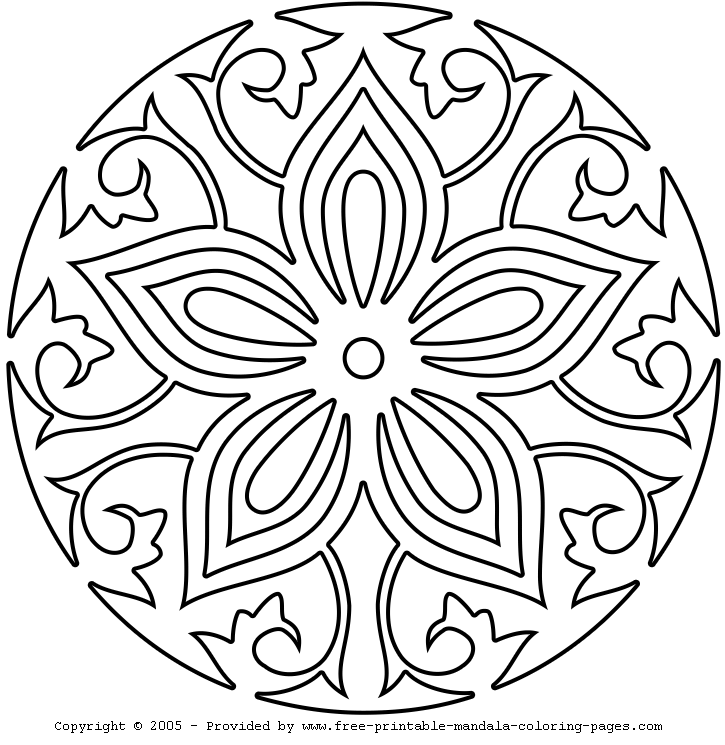 Disegno da colorare: Mandala (Mandala) #22998 - Pagine da Colorare Stampabili Gratuite