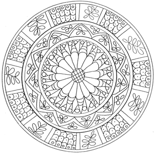 Disegno da colorare: Mandala (Mandala) #23061 - Pagine da Colorare Stampabili Gratuite