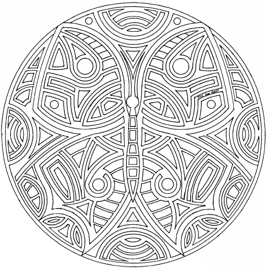 Disegno da colorare: Mandala animali (Mandala) #22683 - Pagine da Colorare Stampabili Gratuite