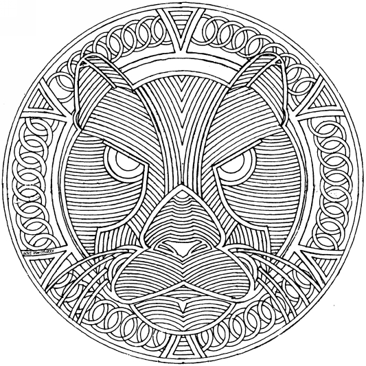 Disegno da colorare: Mandala animali (Mandala) #22685 - Pagine da Colorare Stampabili Gratuite