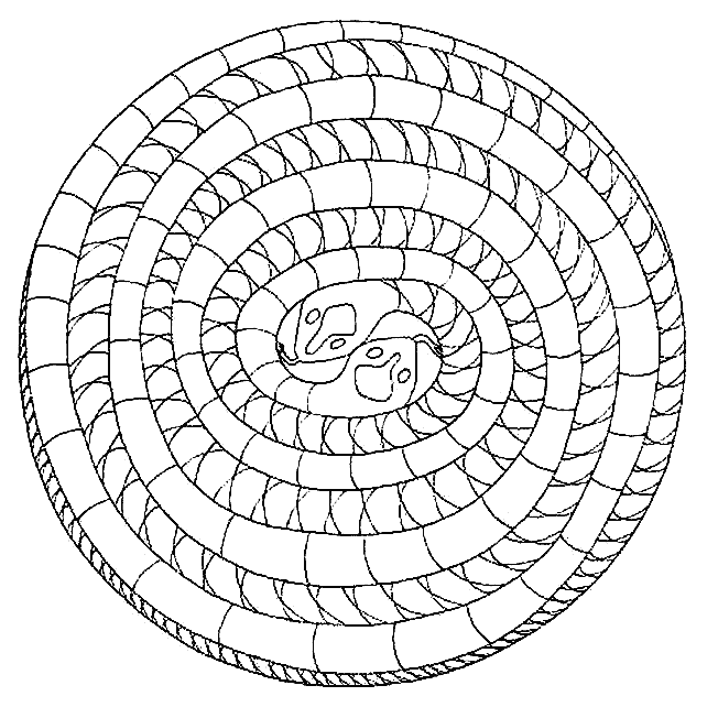 Disegno da colorare: Mandala animali (Mandala) #22715 - Pagine da Colorare Stampabili Gratuite