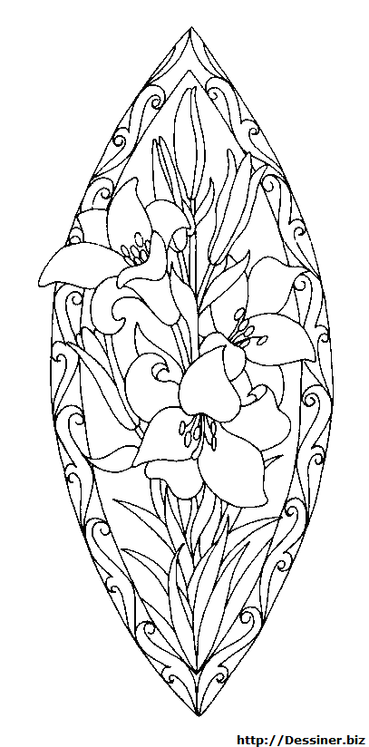 Disegno da colorare: Mandala di fiori (Mandala) #117066 - Pagine da Colorare Stampabili Gratuite