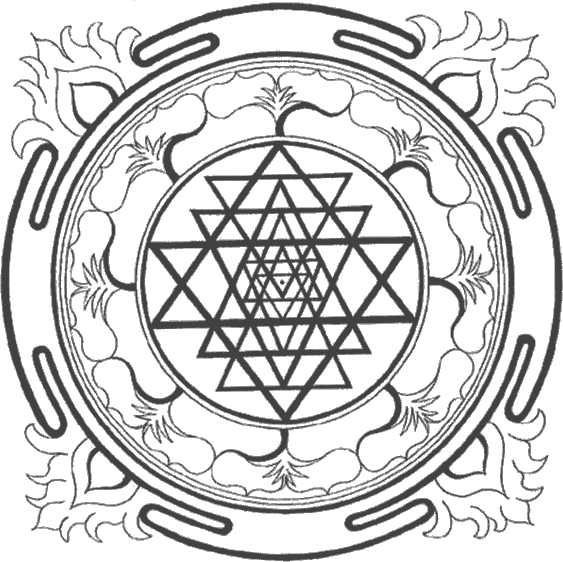 Disegno da colorare: Mandala di stelle (Mandala) #118052 - Pagine da Colorare Stampabili Gratuite