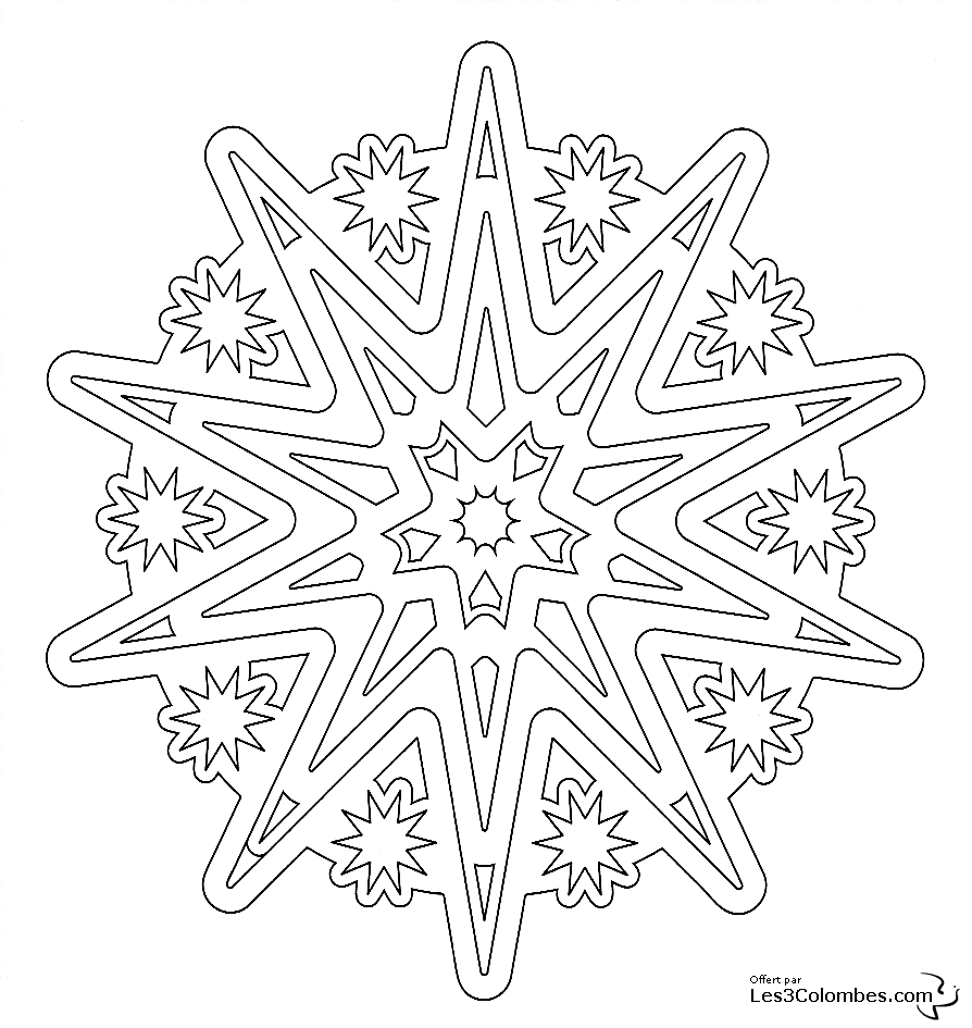 Disegno da colorare: Mandala per bambini (Mandala) #124103 - Pagine da Colorare Stampabili Gratuite