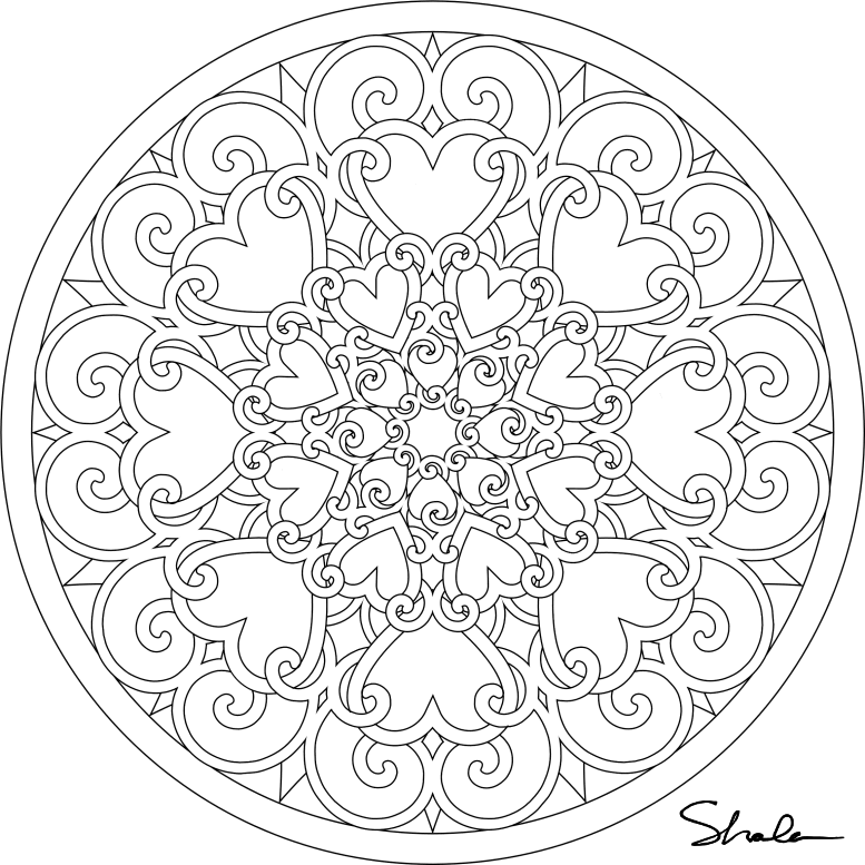 Disegno da colorare: Mandala per bambini (Mandala) #124117 - Pagine da Colorare Stampabili Gratuite