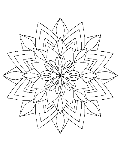 Disegno da colorare: Mandala per bambini (Mandala) #124258 - Pagine da Colorare Stampabili Gratuite