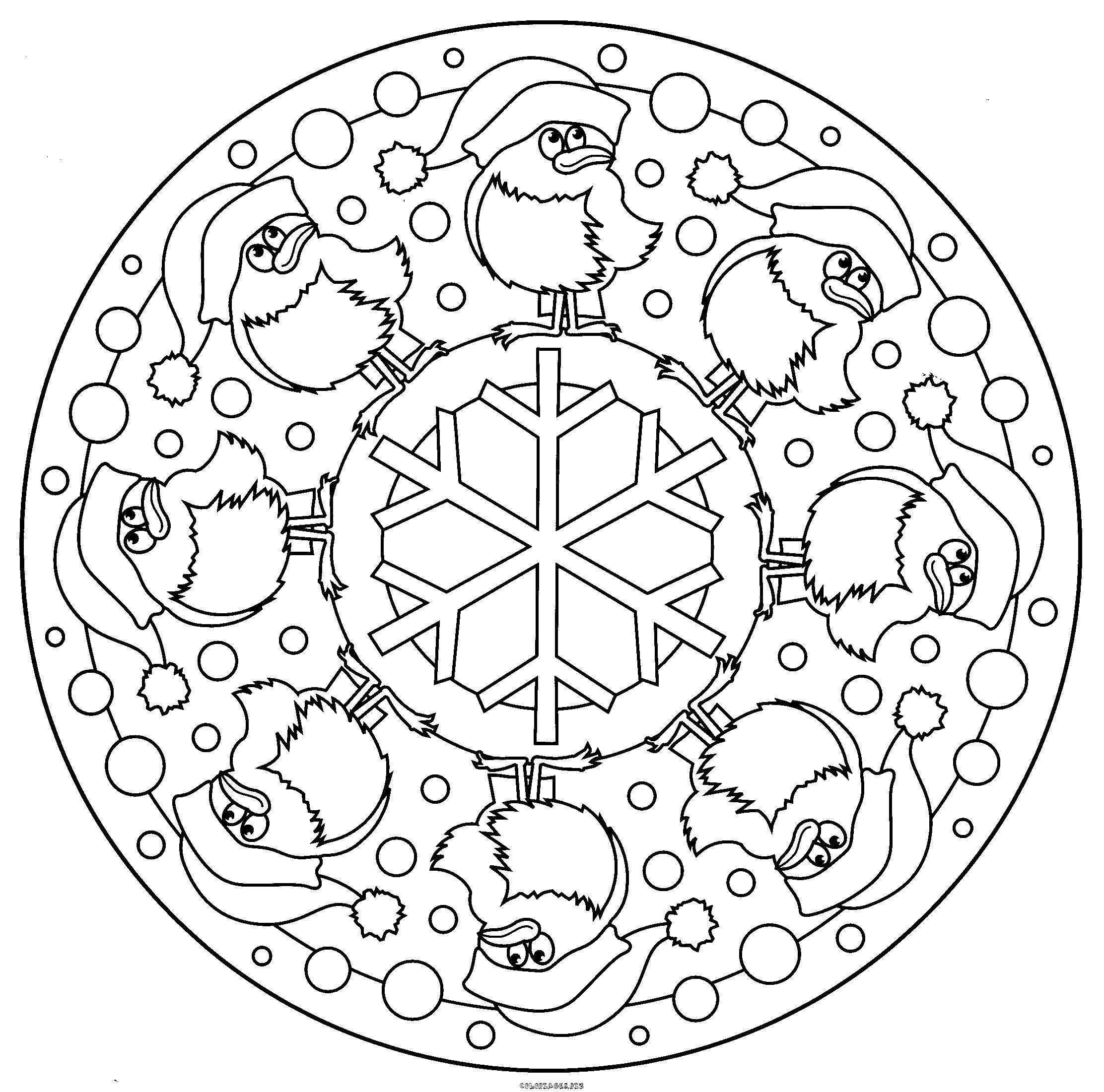Disegno da colorare: Mandala per bambini (Mandala) #124316 - Pagine da Colorare Stampabili Gratuite