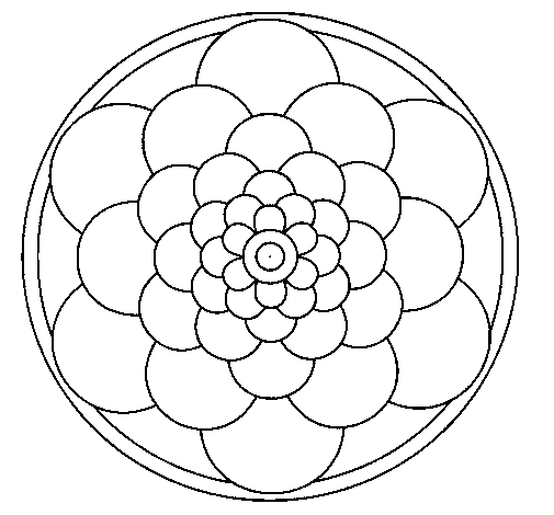 Disegno da colorare: Mandala per bambini (Mandala) #124348 - Pagine da Colorare Stampabili Gratuite