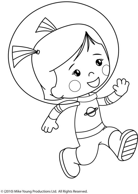 Disegno da colorare: Astronauta (Mestieri e Professioni) #87593 - Pagine da Colorare Stampabili Gratuite