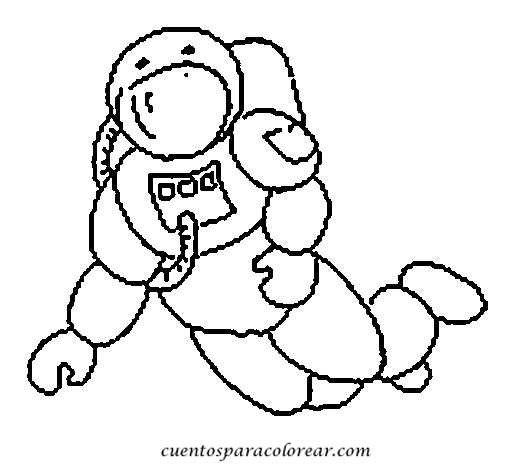 Disegno da colorare: Astronauta (Mestieri e Professioni) #87602 - Pagine da Colorare Stampabili Gratuite