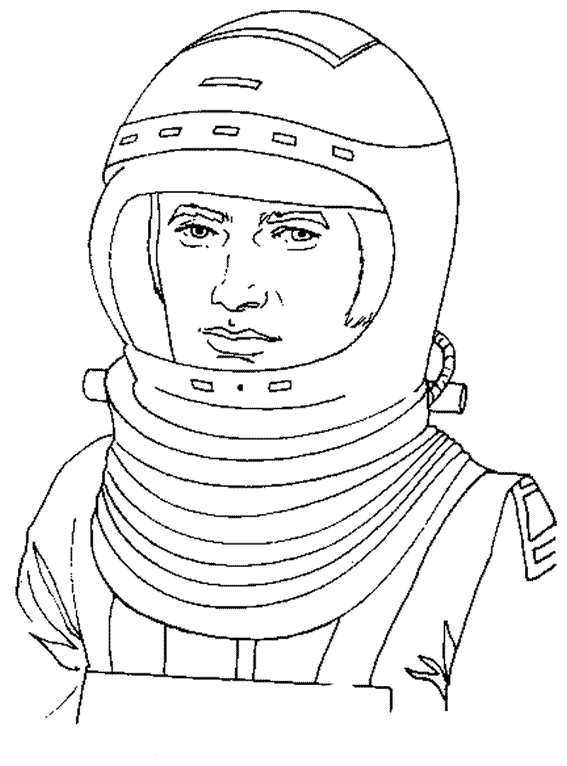 Disegno da colorare: Astronauta (Mestieri e Professioni) #87604 - Pagine da Colorare Stampabili Gratuite