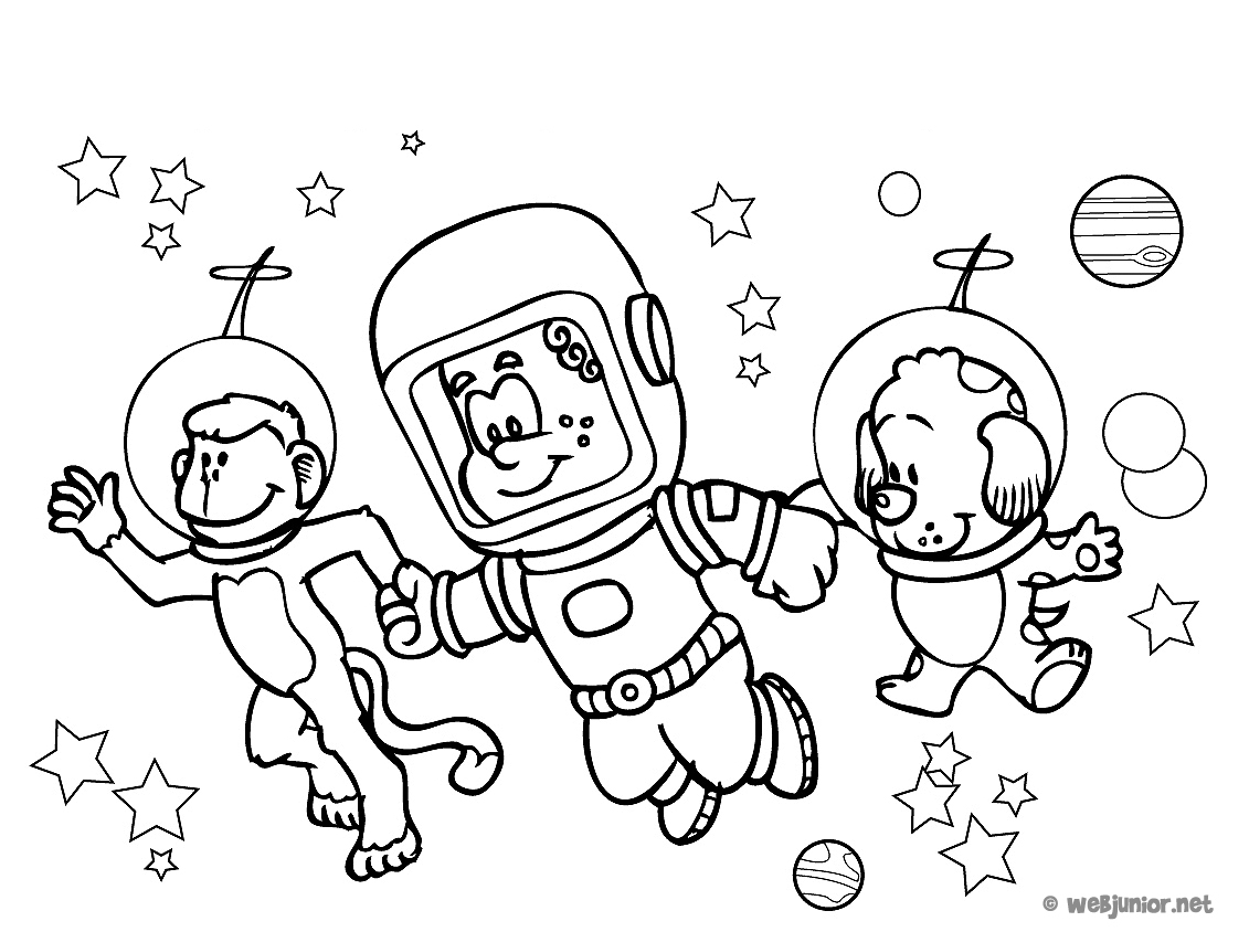 Disegno da colorare: Astronauta (Mestieri e Professioni) #87614 - Pagine da Colorare Stampabili Gratuite