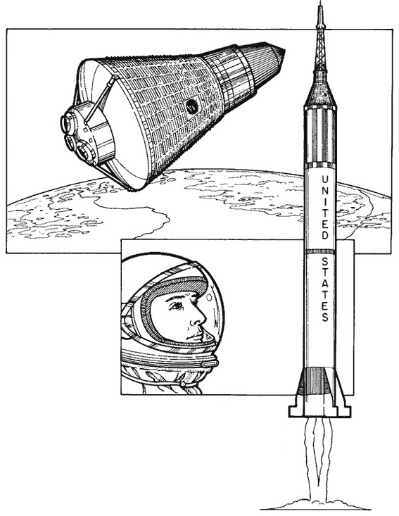Disegno da colorare: Astronauta (Mestieri e Professioni) #87631 - Pagine da Colorare Stampabili Gratuite