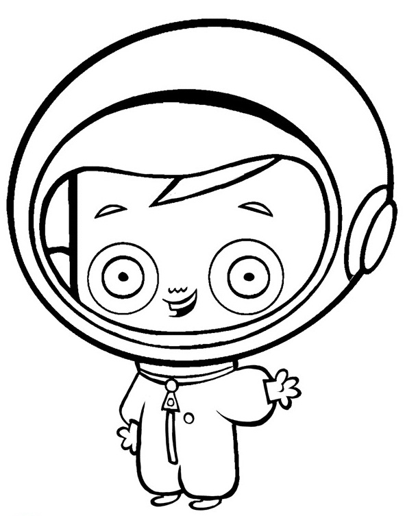 Disegno da colorare: Astronauta (Mestieri e Professioni) #87705 - Pagine da Colorare Stampabili Gratuite