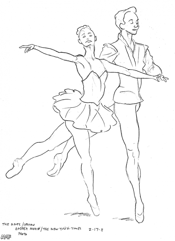 Disegno da colorare: Ballerino / Ballerino (Mestieri e Professioni) #92150 - Pagine da Colorare Stampabili Gratuite