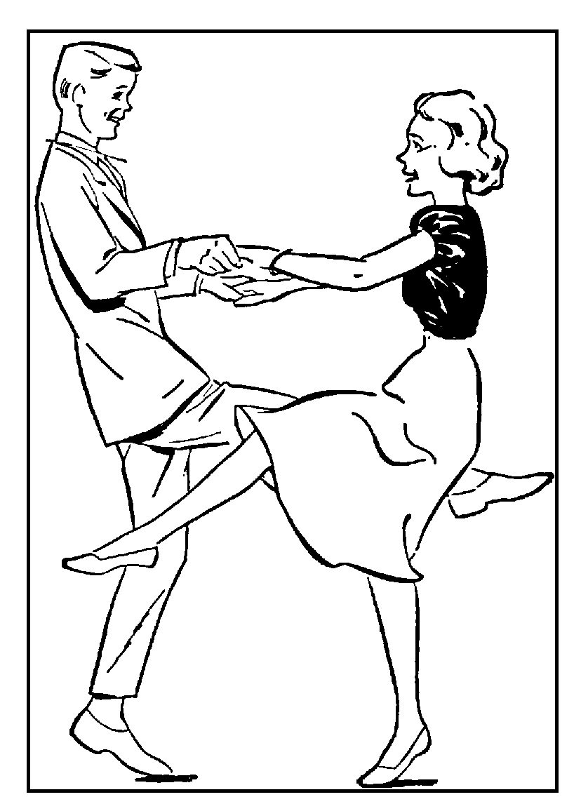 Disegno da colorare: Ballerino / Ballerino (Mestieri e Professioni) #92197 - Pagine da Colorare Stampabili Gratuite