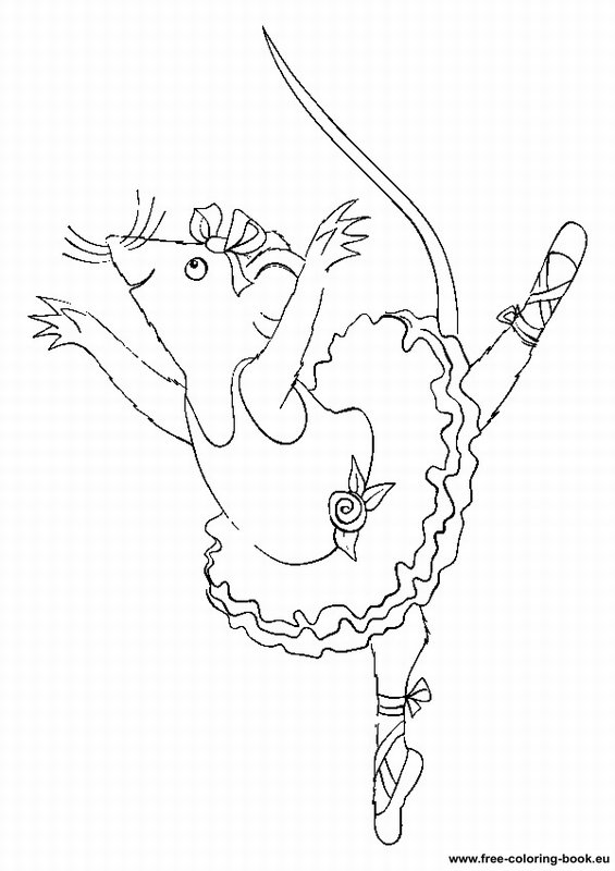 Disegno da colorare: Ballerino / Ballerino (Mestieri e Professioni) #92336 - Pagine da Colorare Stampabili Gratuite